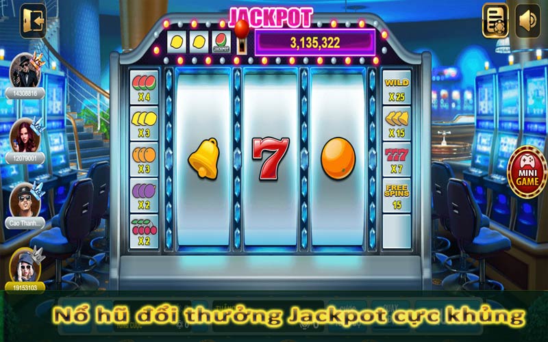 Game nổ hũ đổi thưởng Jackpot cực khủng