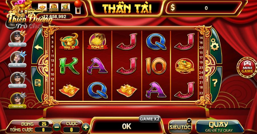 Game nổ hũ thần tài nhận thưởng hấp dẫn