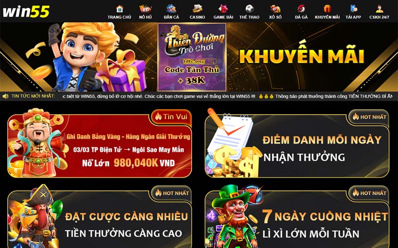 Hướng dẫn tham gia Win55 com nhận 99K