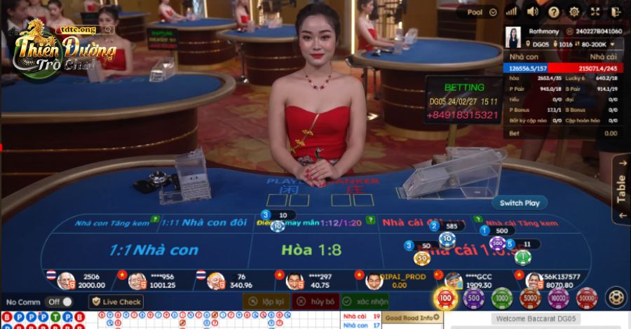 Chi tiết về tựa game Baccarat Casino