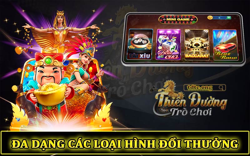 Đa dạng các loại hình đổi thưởng trực tuyến