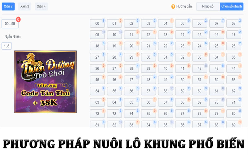 Phương pháp nuôi lô khung phổ biến